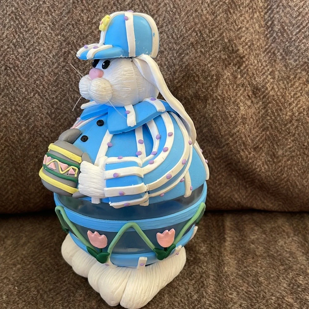 CWC Collectible Glass Easter Bunny NIB - Picture 3 of 5